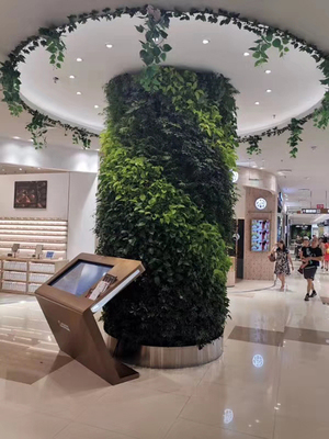 绿植墙~圆柱